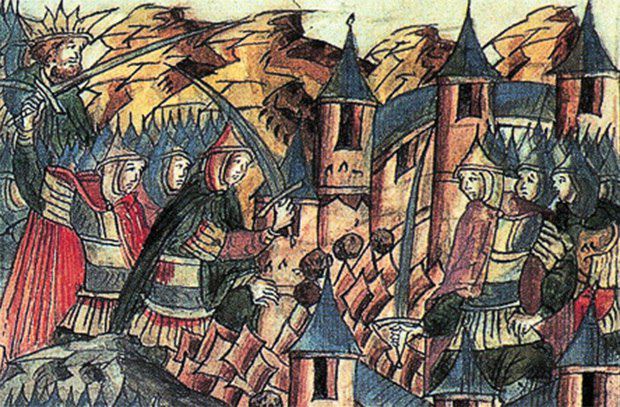 Осада татарами Москвы в 1451 г.