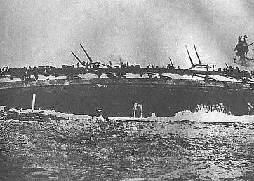 Потопление германского крейсера Блюхер